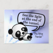 Carte Postale Voir la lumière au bout du tunnel (Devant)