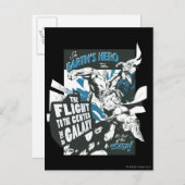 Carte Postale Voir le héros de la Terre (Devant / Derrière)