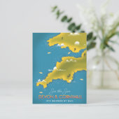 Carte Postale Voir le Soleil - Devon & Cornwall affiche de voyag (Debout devant)