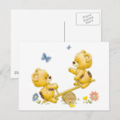 Carte Postale Voir Ours de scie (Devant / Derrière)