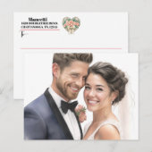 Carte Postale Voir Retour - Mariage (Devant / Derrière)