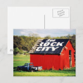 Carte Postale Voir Rock City Barn (Devant / Derrière)