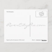 Carte Postale Voir rouge (Dos)