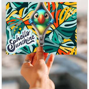 Carte Postale Voir Un Boo Birdie Bonjour Sunshine