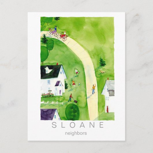 Carte Postale voisins (Devant)