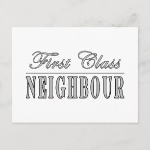 Carte Postale Voisins de première classe Voisin
