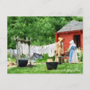 Carte Postale Voisins Gossiping le Lundi