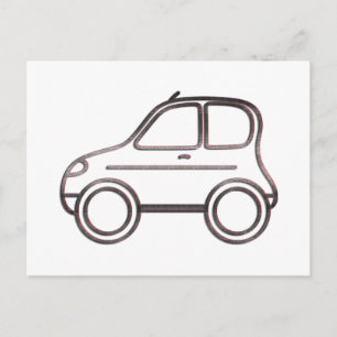 Carte Postale Voiture
