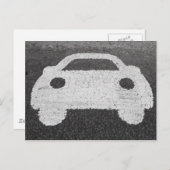 Carte Postale Voiture (Devant / Derrière)