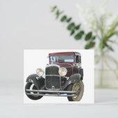 Carte Postale voiture (Debout devant)