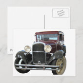 Carte Postale voiture (Devant / Derrière)
