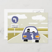 Carte Postale Voiture (Devant / Derrière)