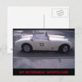 Carte Postale Voiture (Devant / Derrière)