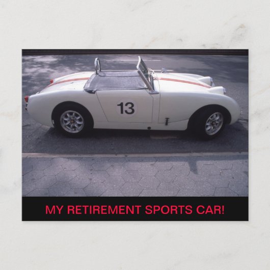 Carte Postale Voiture (Devant)