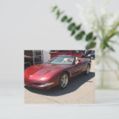 Carte Postale voiture (Debout devant)