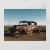 Carte Postale Voiture ancienne au Parc National de la Forêt Petr (Devant)