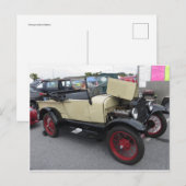 Carte Postale Voiture antique Tan (Devant / Derrière)