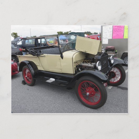 Carte Postale Voiture antique Tan (Devant)