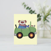 Carte Postale Voiture Circus Clown (Debout devant)