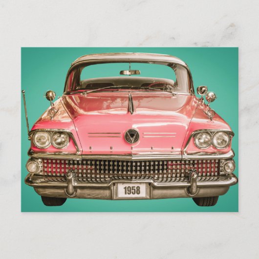 Carte Postale Voiture Classic Buick 1958 Century (Devant)