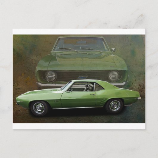 Carte Postale Voiture classique (Devant)