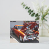 Carte Postale Voiture classique (Debout devant)