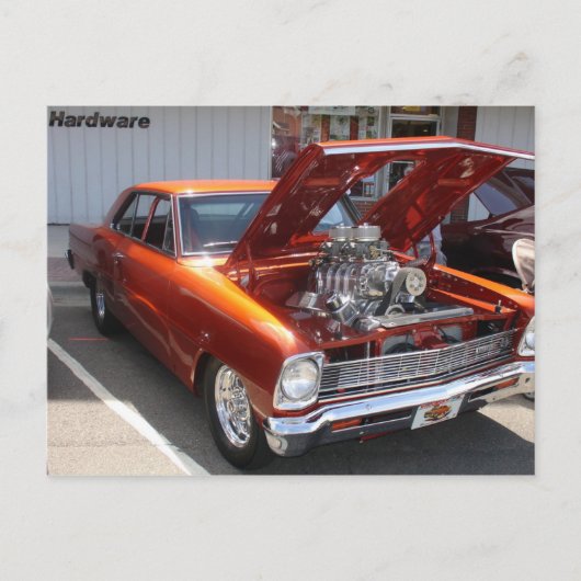 Carte Postale Voiture classique (Devant)