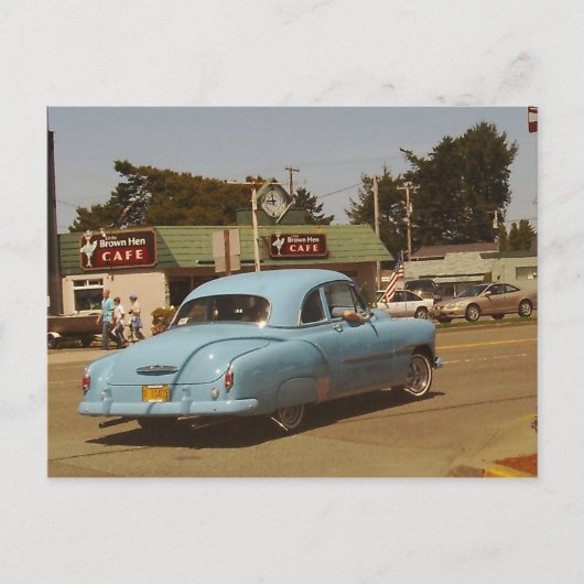 Carte Postale Voiture classique (Devant)