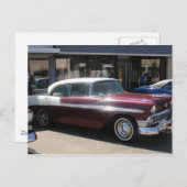 Carte Postale voiture classique (Devant / Derrière)