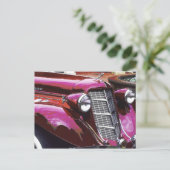 Carte Postale Voiture classique : Auburn (Debout devant)
