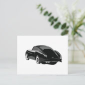 Carte Postale Voiture classique Black Grey (Debout devant)