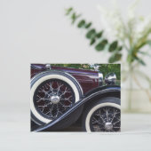 Carte Postale Voiture classique Ford A 1930 (Debout devant)