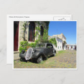 Carte Postale voiture coloniia (Devant / Derrière)