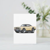 Carte Postale Voiture Coronet RT Tan-Black 1969 (Debout devant)