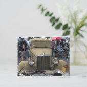 Carte Postale Voiture Couverte (Debout devant)