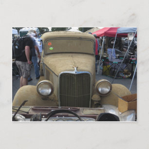 Carte Postale Voiture Couverte