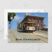 Carte Postale Voiture de câble (Devant / Derrière)