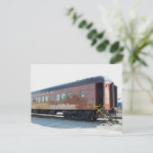 Carte Postale Voiture De Chemin De Fer. Strasbourg, AP (Debout devant)