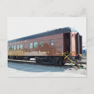 Carte Postale Voiture De Chemin De Fer.  Strasbourg, AP