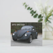 Carte Postale Voiture de collection (Debout devant)