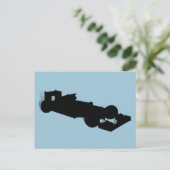 Carte Postale Voiture de course_3 (Debout devant)