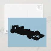 Carte Postale Voiture de course_3 (Devant / Derrière)