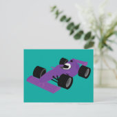 Carte Postale Voiture de course F1 (Debout devant)
