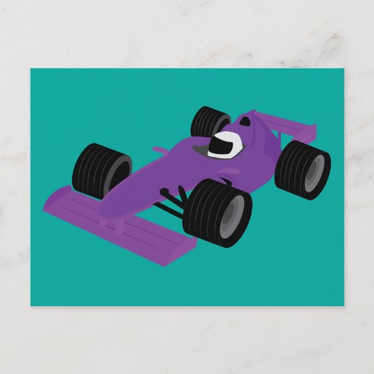 Carte Postale Voiture de course F1 (Devant)