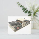 Carte Postale Voiture de police (Debout devant)