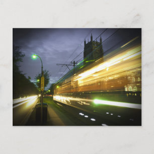 Carte Postale Voiture de rue NOLA la nuit