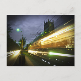Carte Postale Voiture de rue NOLA la nuit
