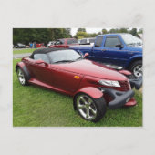 Carte Postale Voiture de sport (Devant)