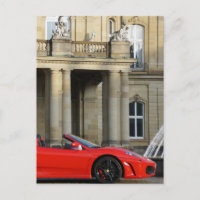 Voiture de sport rouge de Maranello Italie