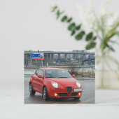 Carte Postale Voiture de ville (Debout devant)